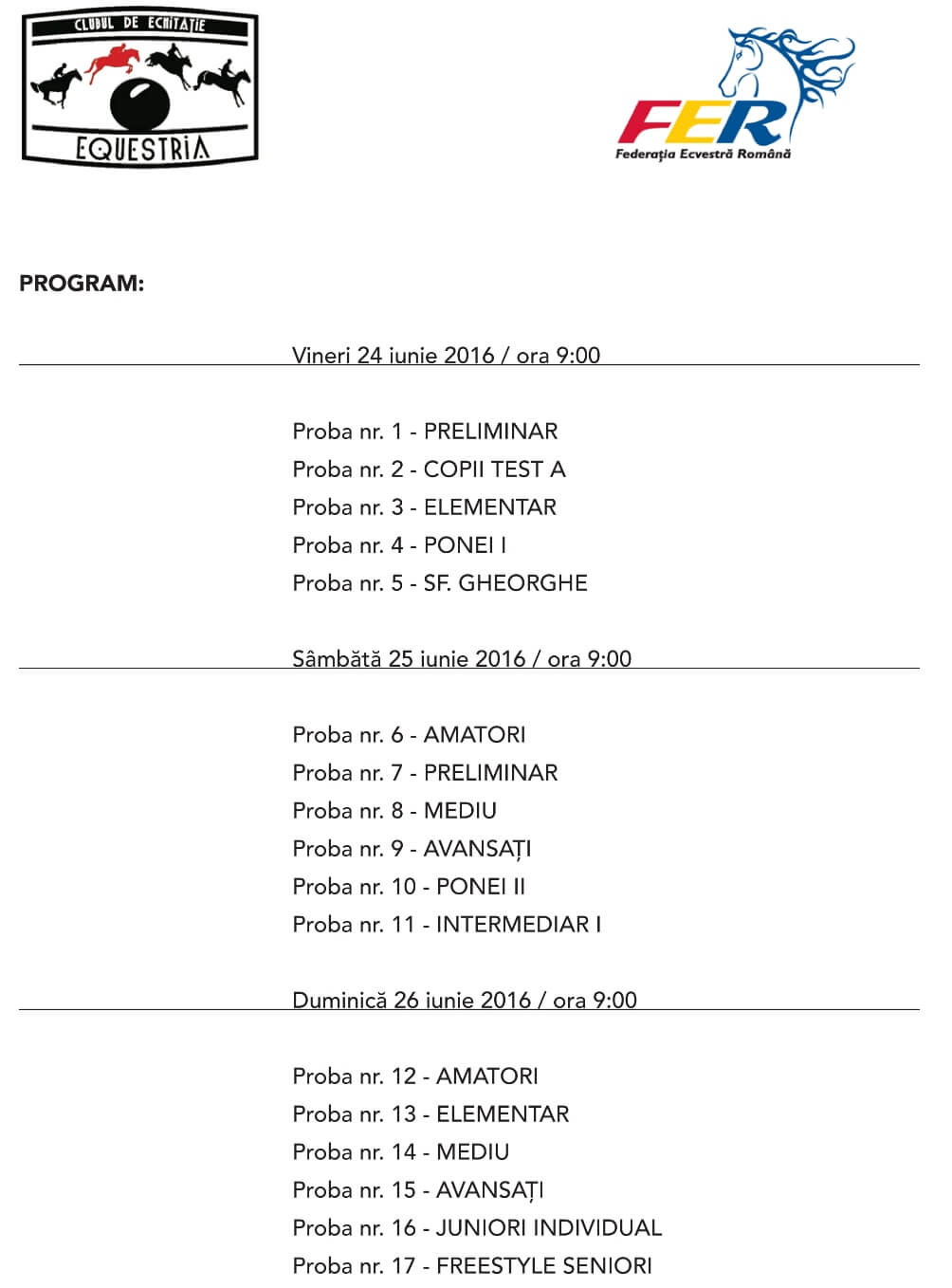 Program Cupa Equestria 2016 2 -